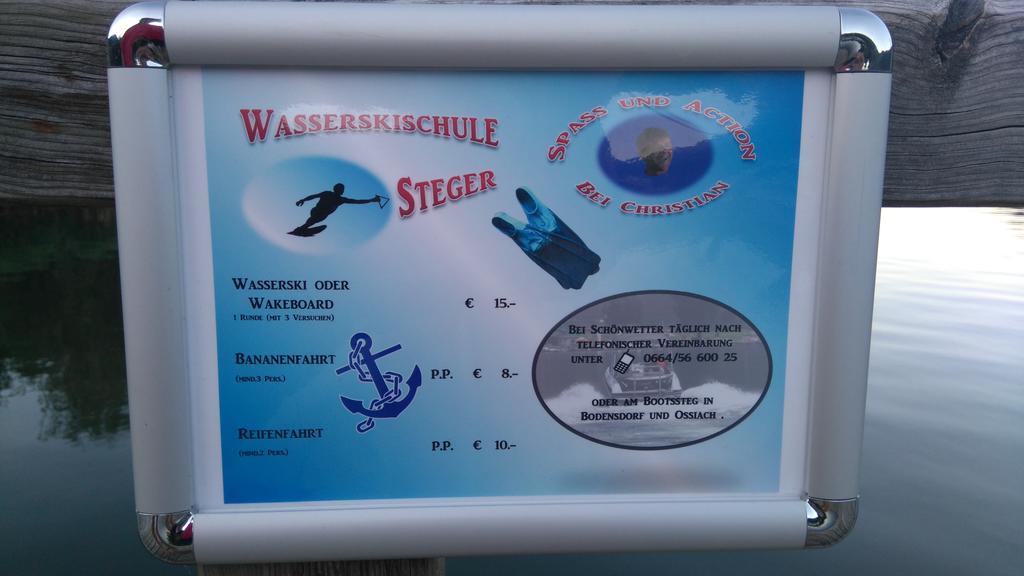 Ferienwohnung Christian Am Ossiachersee Bodensdorf Kültér fotó